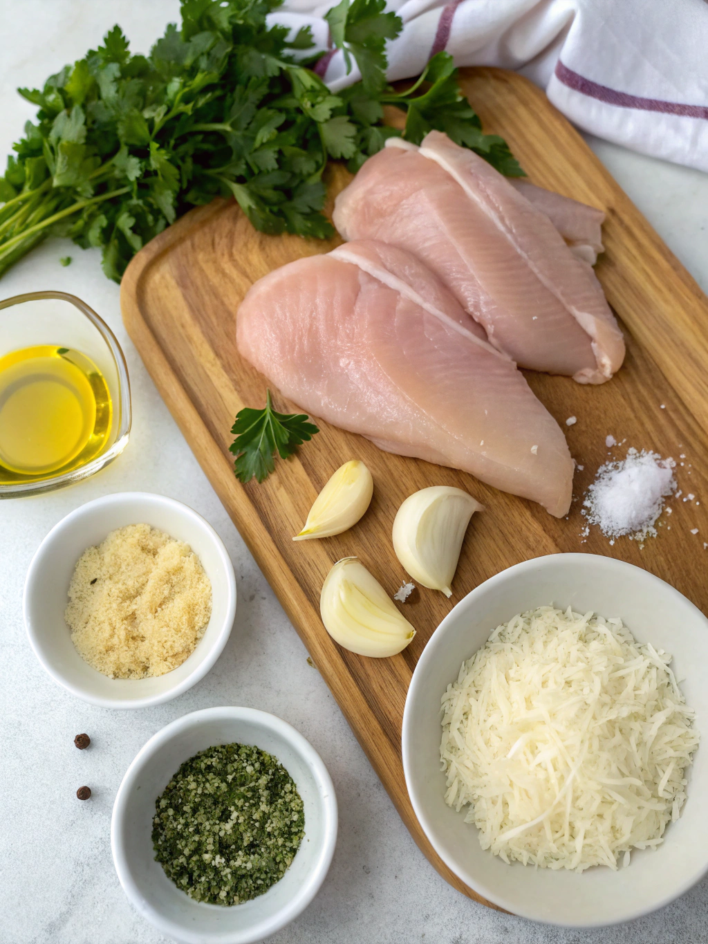 garlic parmesan chicken recipe ingredients